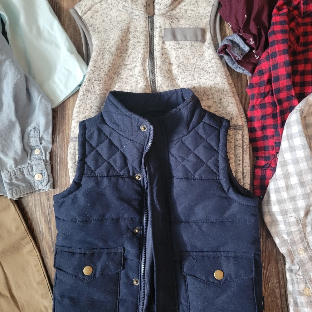 Button downs, vests and slacks - Picture 3 of 4
